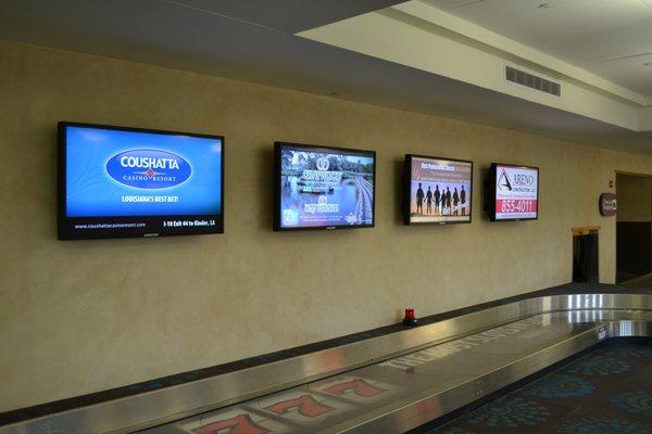 SKYKAST - Digital advertising in the Lake Charles Regional Airport