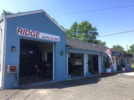 Ridge Auto and Tire  located at the Delta
 3269 Valley Road Basking Ridge,NJ 07920