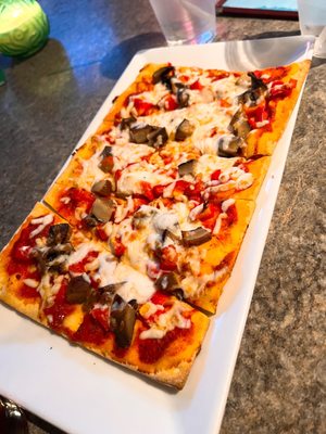 MUSH RED PEPPER FLATBREAD