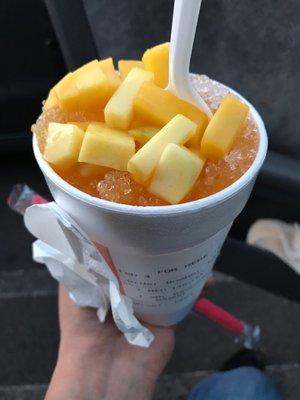 Mango raspado