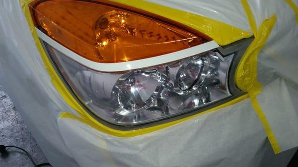 We also offer headlight restoration