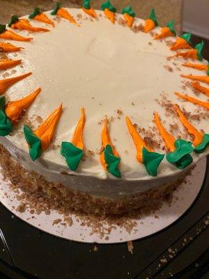 Carrot Cake - we did not really enjoy this, it was coconut heavy.