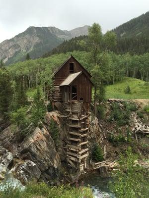 Iconic Crystal Mill in August