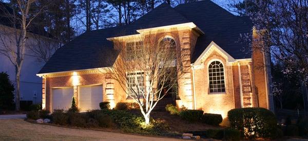 Residential LED landscape lighting