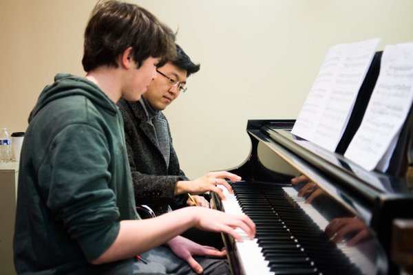 Private piano lessons.