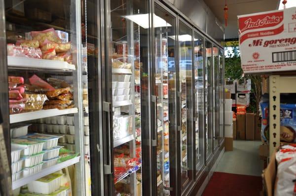 Refrigerated Goods: Tofu, Chinese Sausage, Miso Paste, Beverages, Japanese Marble Soda, etc.