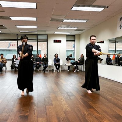 Ace Kendo Academy's 2nd Rank Promotion Exam in April 2023. Everyone did great!