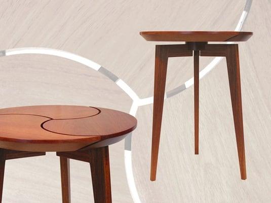 End table from Jatoba.