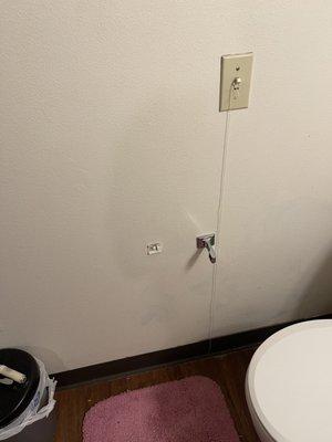 Wall fixtures fall off wall frequently without effort.