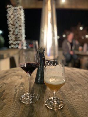 Wine, beer and great ambience