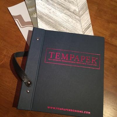 Tempaper is a brand of removable wallpaper that is great for apartments or rental homes!