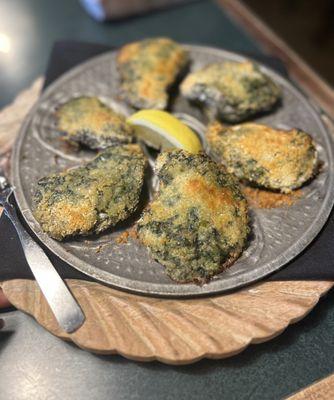 Oysters Rockefeller