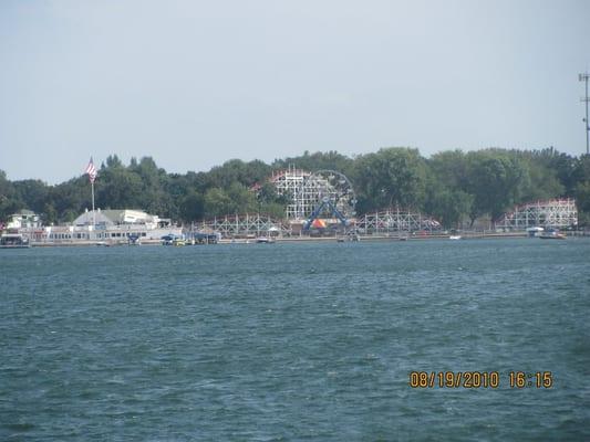 View of West Lake Okoboji from the Queen II