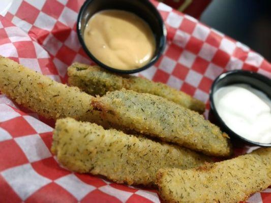 Fried pickles