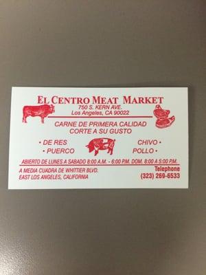 El Centro Meat Market