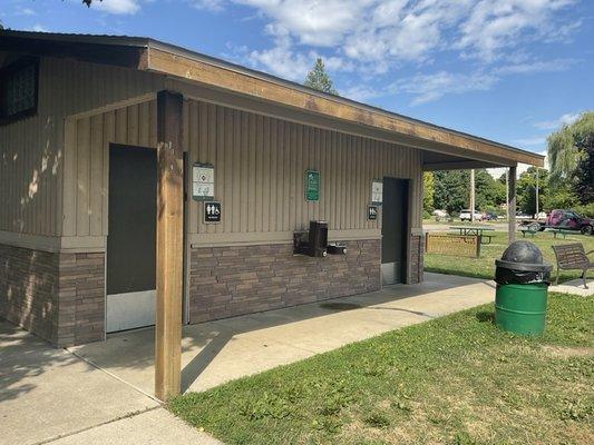 Clean unisex / gender neutral bathrooms