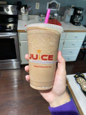 Acoustic smoothie w/ mocha flavoring