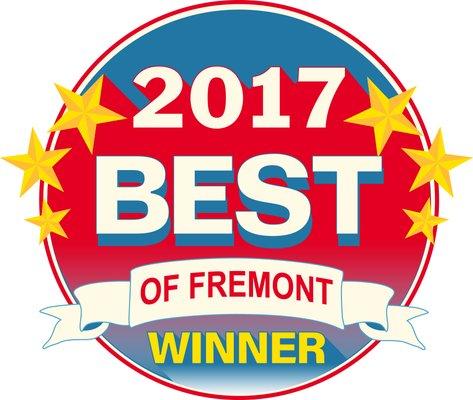 Voted Best in Fremont Realtor (now 3 years in a row!)