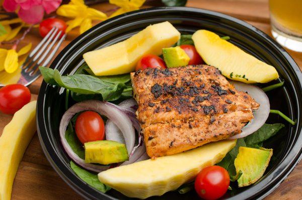 Salmon Mango Salad