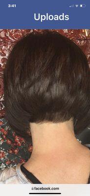 Tape extensions with cut