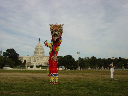 Lion Dance troupe of Washington DC