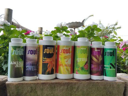 We are a certified distributor for Roots Organics. We a carry the Soul Liquid Nutrient line that is perfect for hydroponic growers.