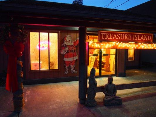 Treasure Island's new location near the IGA.