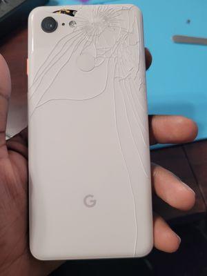 Google pixel back glass cracked