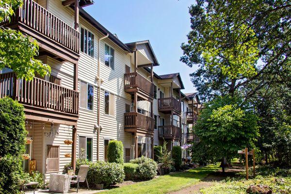 Apartments with decks