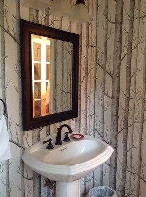 Powder Room Cole & Son Wallpaper