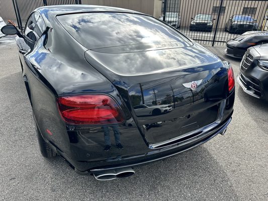 After paint correction Bentley.