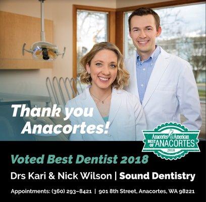 Drs Kari & Nick Wilson