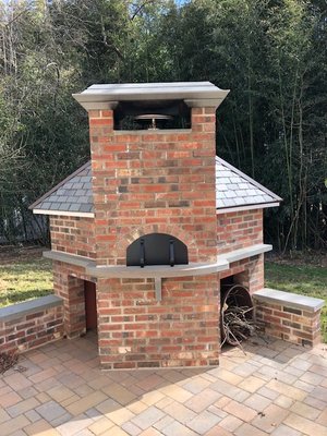 Custom Pizza Oven Built by Rick Avedikian