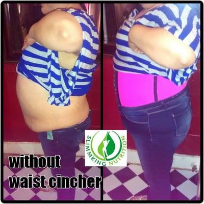 Reducing waist trainers, lose 3-4 inches automatically.