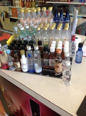 Mini bottles ... Best prices and best selection here at Harrison's