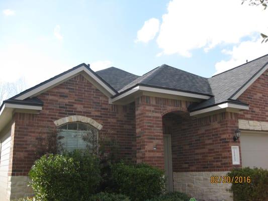 Recent Roof Replacement in Tomball, Texas