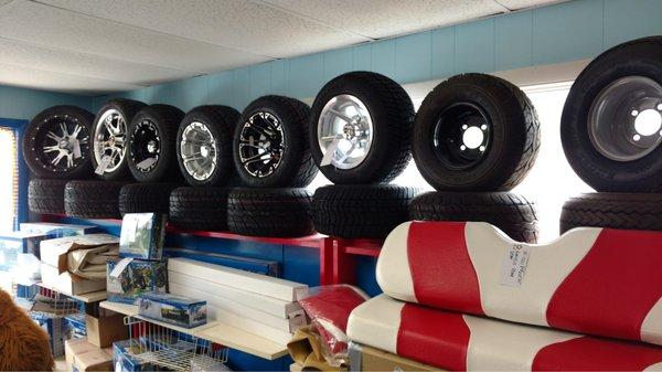 Full Line of Accessories Wheels Tires, Lift Kits, Service Parts ,