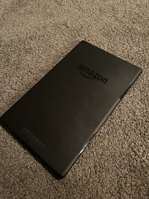 Amazon Fire 10 backside