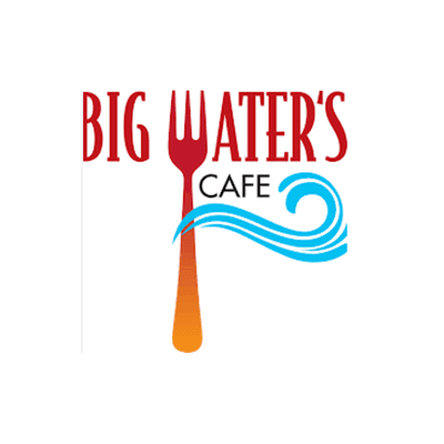 Logo of Big Water's Cafe in Tropicana Greenville.