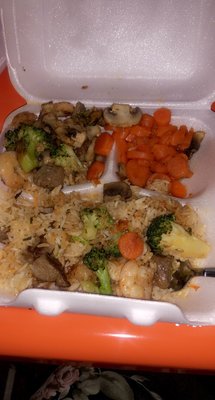 Steak & shrimp hibachi