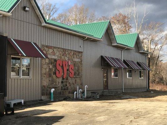 Sy's along Route 119 in Clymer, PA.