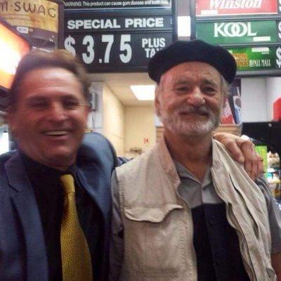 Bill Murray and Louie ciccarelli