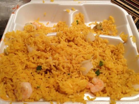 Shrimp fried rice