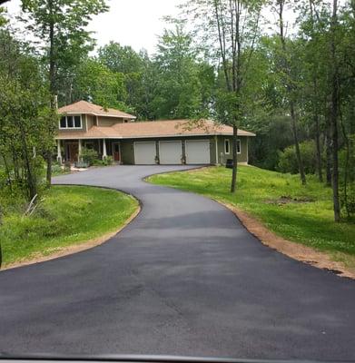 New driveway install