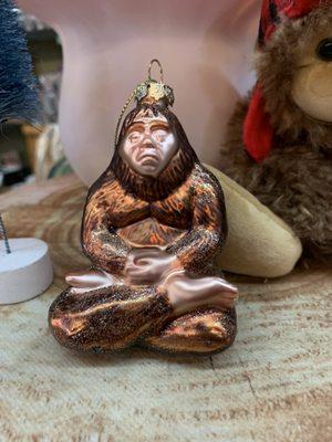 Zen Sasquatch ornament