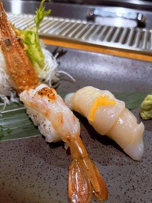 Shrimp and Scallop Sushi