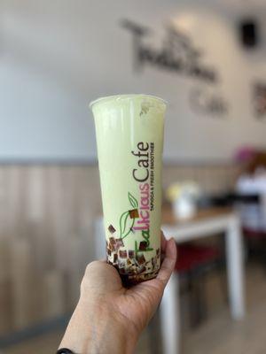 #78 Avocado Cream Blend with Coffee Jelly