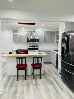 small kitchen at old home