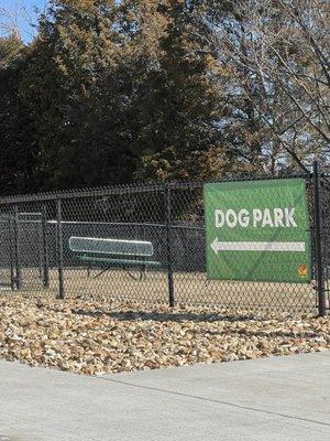 Dog park at loves