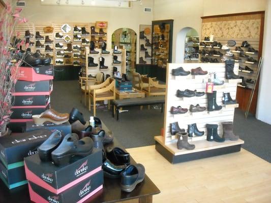 Our shoe showroom